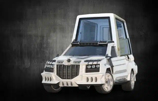 Company unveils new US-made Popemobile proposal for the first American Pope