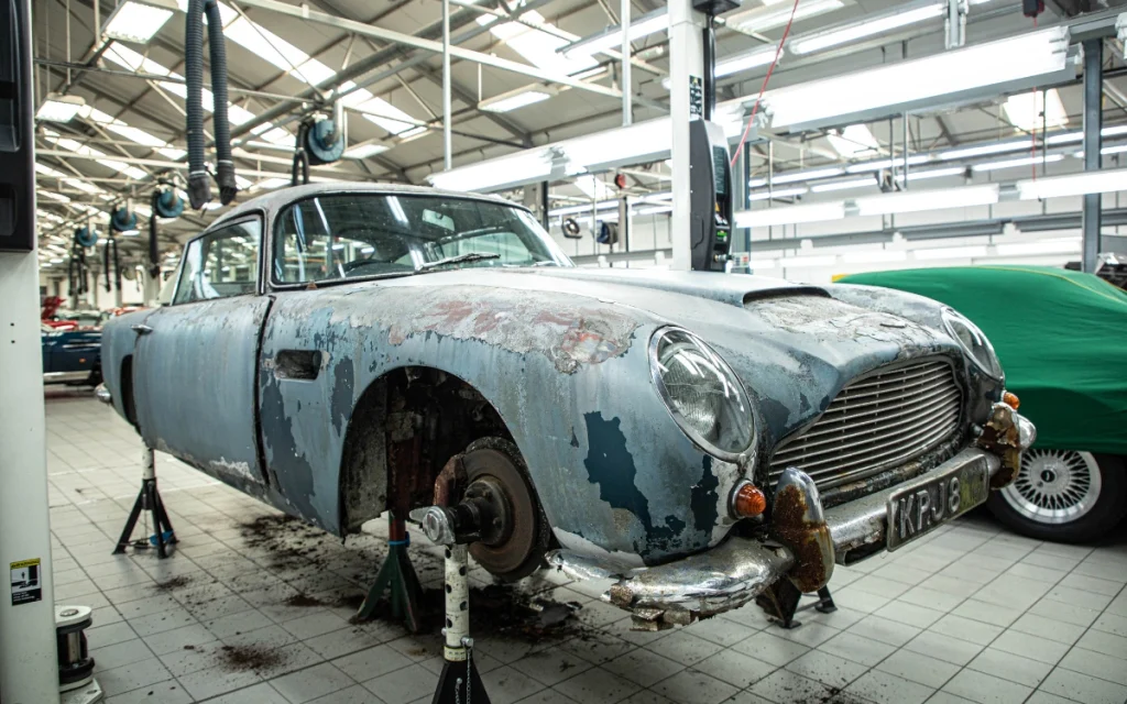 Aston Martin Works has just unveiled a fully-restored DB5 that might be one of the most patient comeback stories in classic-car history. 