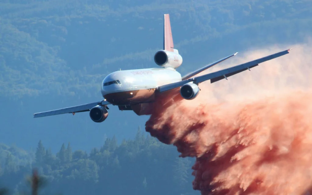 A single firefighting plane can carry more water than you think to deal with a wildfire