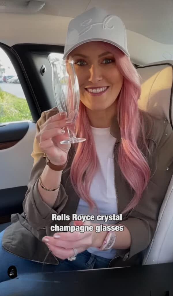 Rolls-Royce crystal glasses