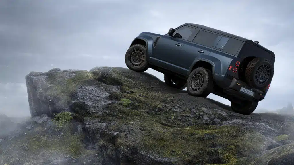 The 2026 Land Rover Defender gains smoked lights, a gloss black grille, and a new Defender touchscreen in this Land Rover update to the Defender interior