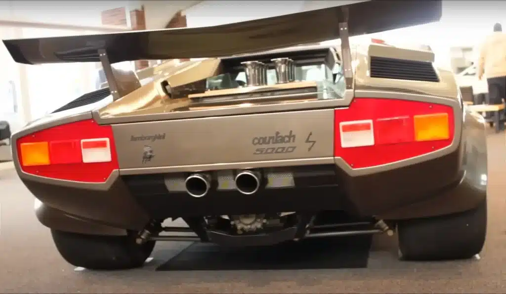 DIY lamborghini countach the cannonball run wisconsin basement lambo