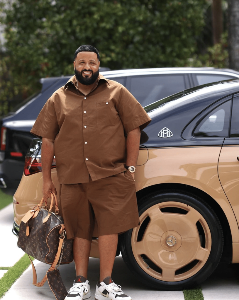 DJ Khaled shows off the millions upon millions upon millions he holds dear in his private hangar