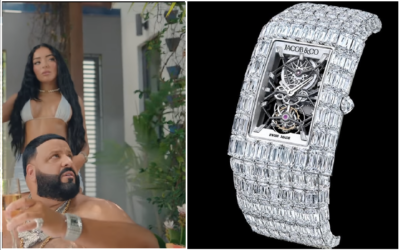 DJ Khaled spotted wearing $18m Jacob watch in ‘BIG TIME’ music video