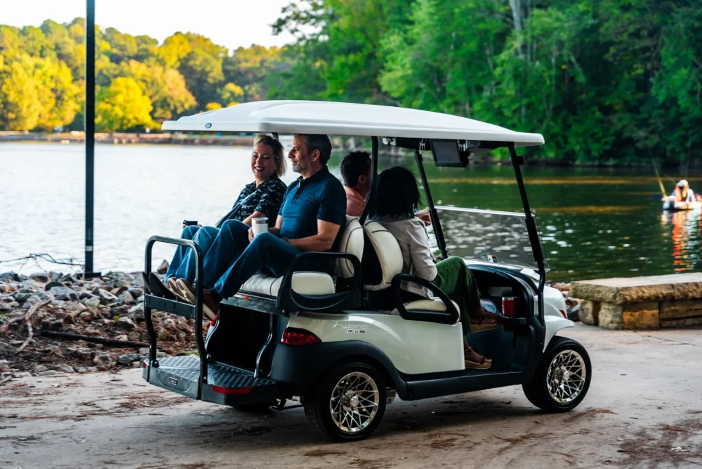 In Peachtree City, Georgia, golf carts rule the roads and even have their own police patrols