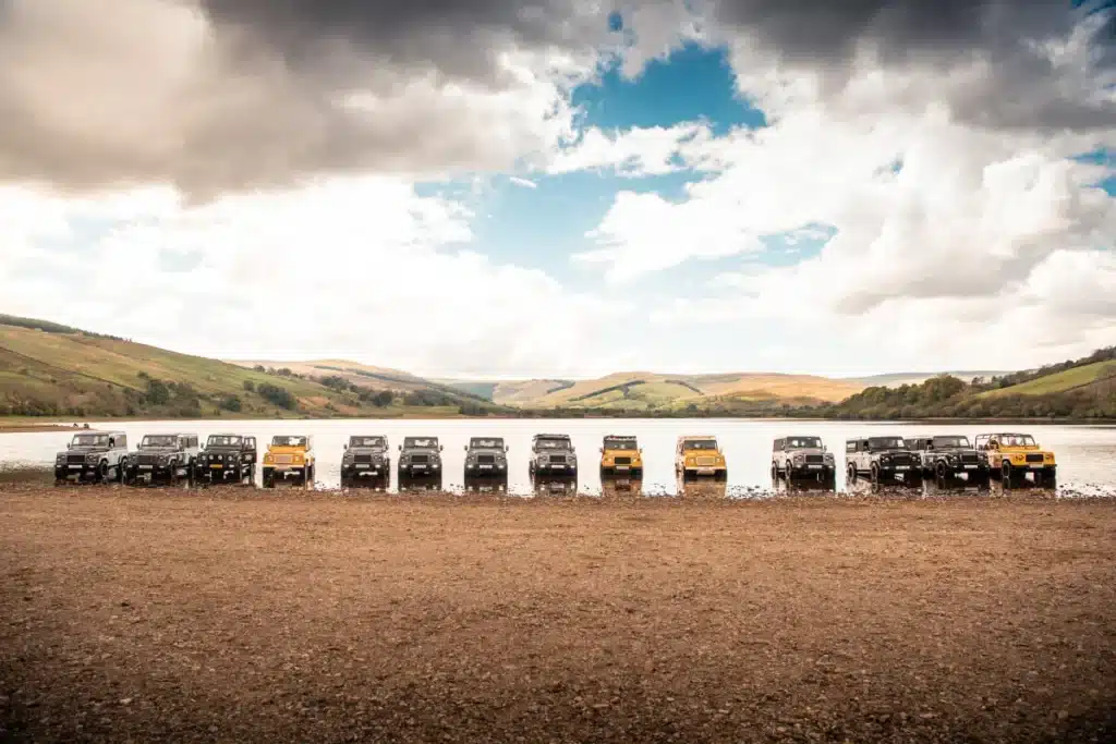 Man who bought 200 Land Rovers shows off his 'secret bunker'