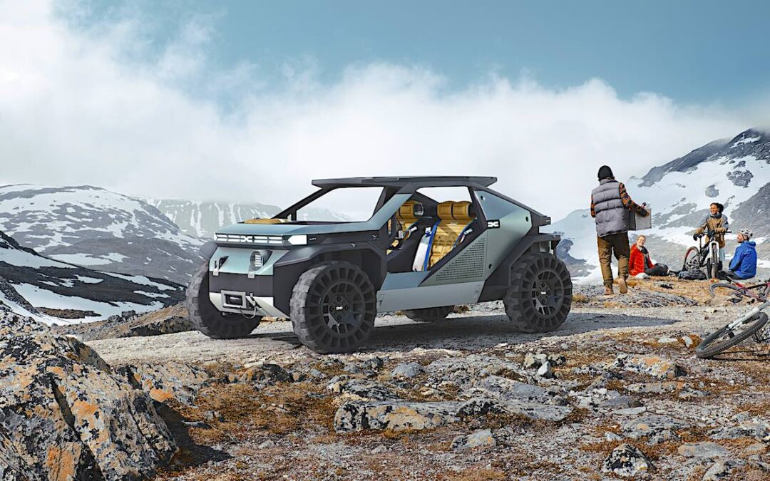 Dacia’s new off-road concept is designed to be cleaned inside with a pressure washer