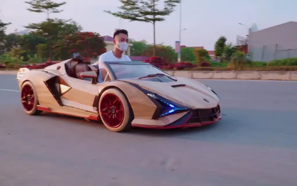 Fully functional DIY Lamborghini