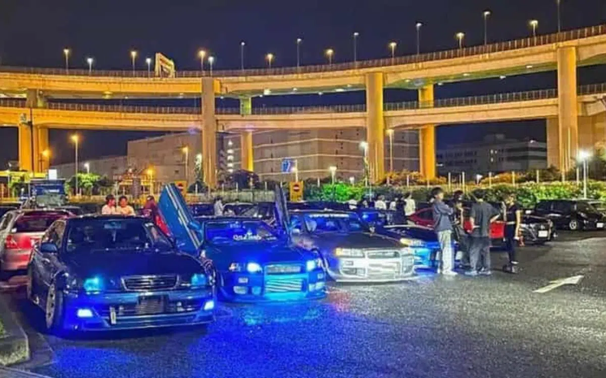 Only in Japan do parking lots outshine supercar showrooms