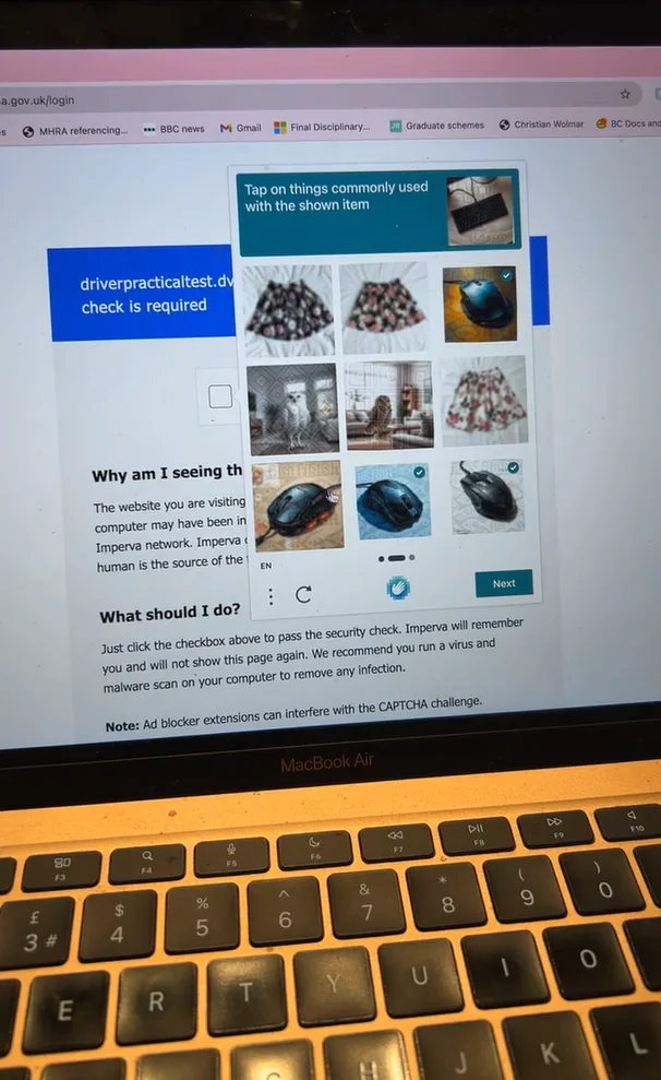 One woman's nightmare quest to complete a driving test will make every driver count their blessings
