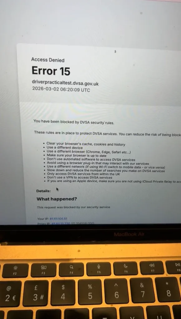One woman's nightmare quest to complete a driving test will make every driver count their blessings