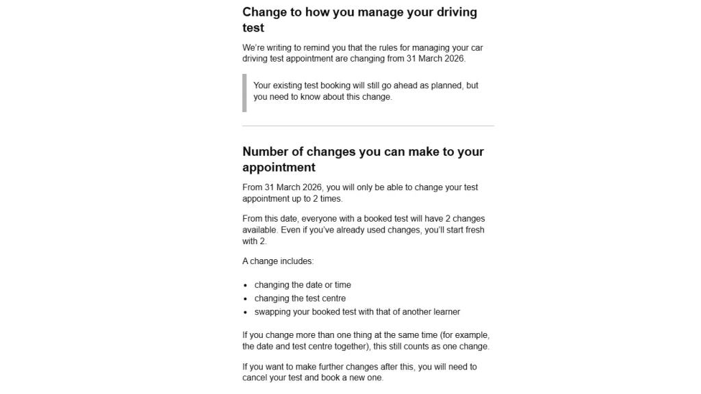 One woman's nightmare quest to complete a driving test will make every driver count their blessings