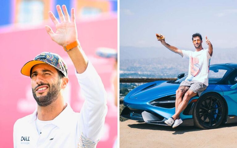 Which F1 team will Daniel Ricciardo drive for next year? One clue suggests it's Aston Martin