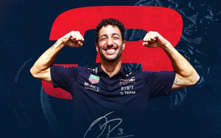 Daniel Ricciardo joins Red Bull F1 team