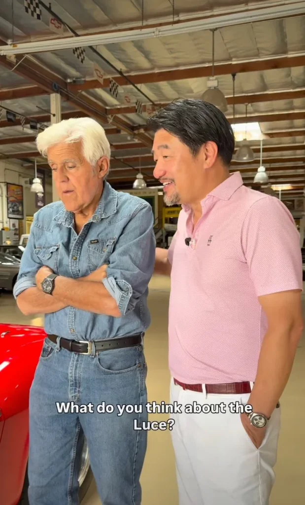 David Lee, a famous Ferrari collector, asked Jay Leno to give his opinion about the Ferrari Luce, and the answer was interesting