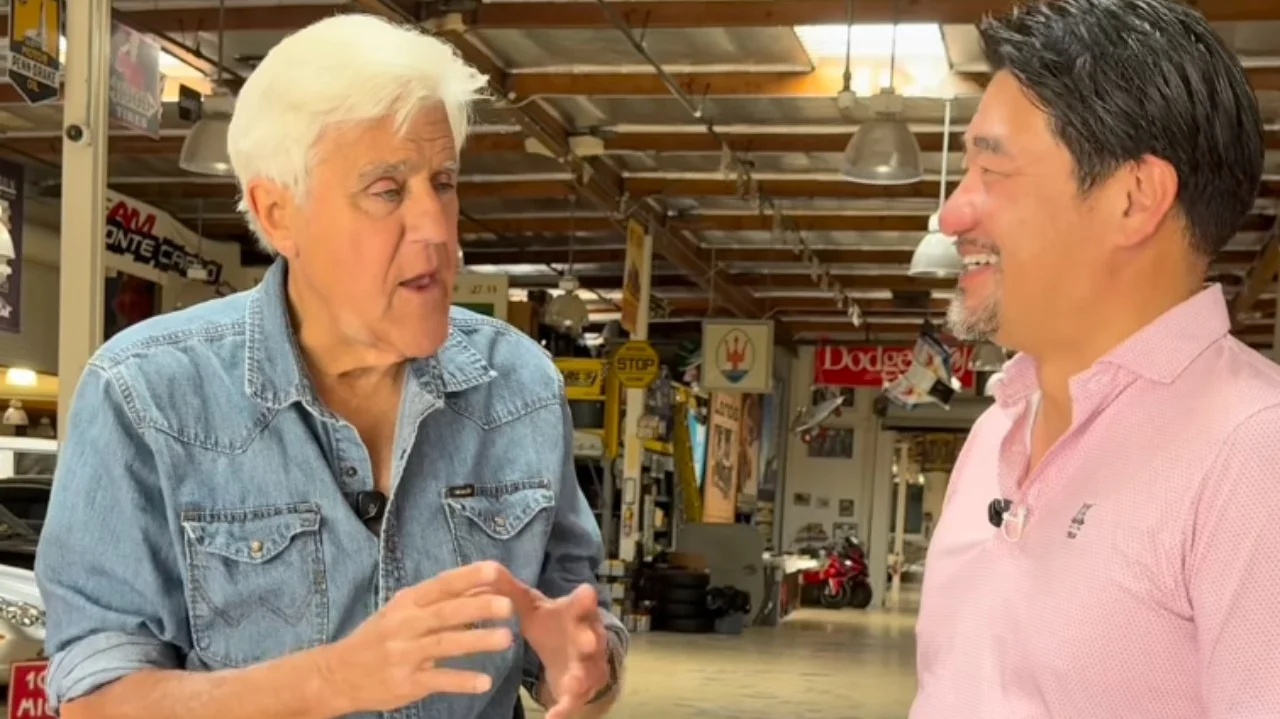 Jay Leno is asked what he thinks of the Ferrari Luce and he has a very simple answer