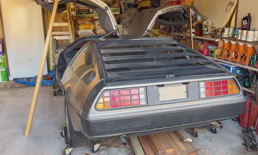Minnesota widow overcome with emotion after seeing her late husband's DeLorean cleaned for the first time in 30 years
