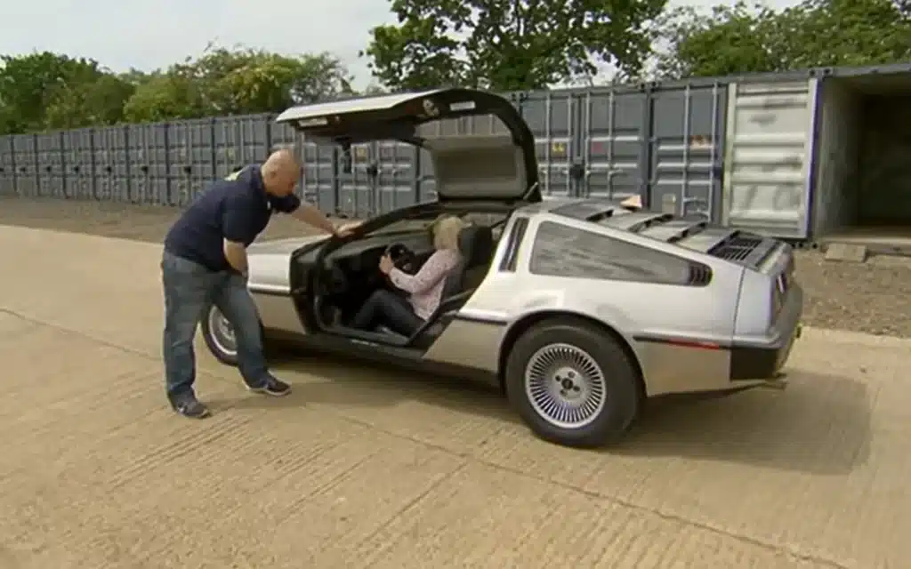 DeLorean found in shipping container