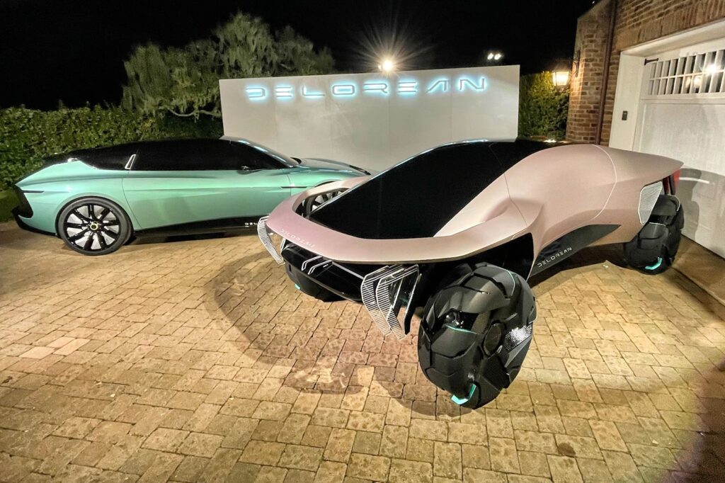 DeLorean off road concept and Alpha concept