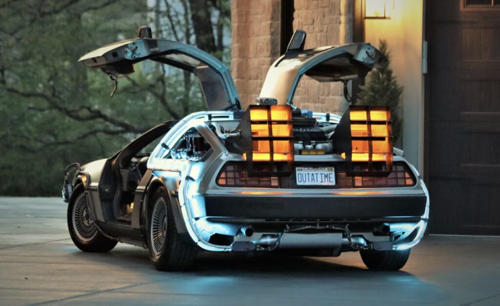 DeLorean replica