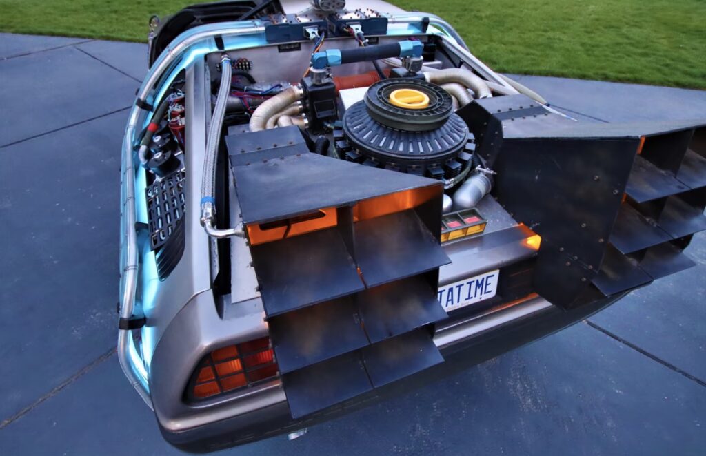 DeLorean replica