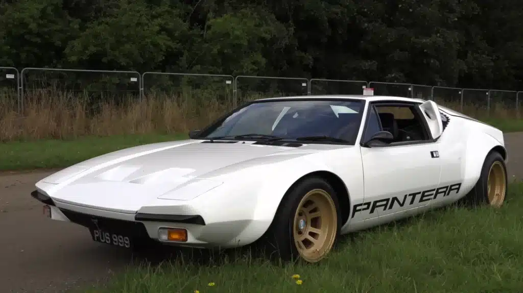 DeTomaso Pantera 1970s supercar