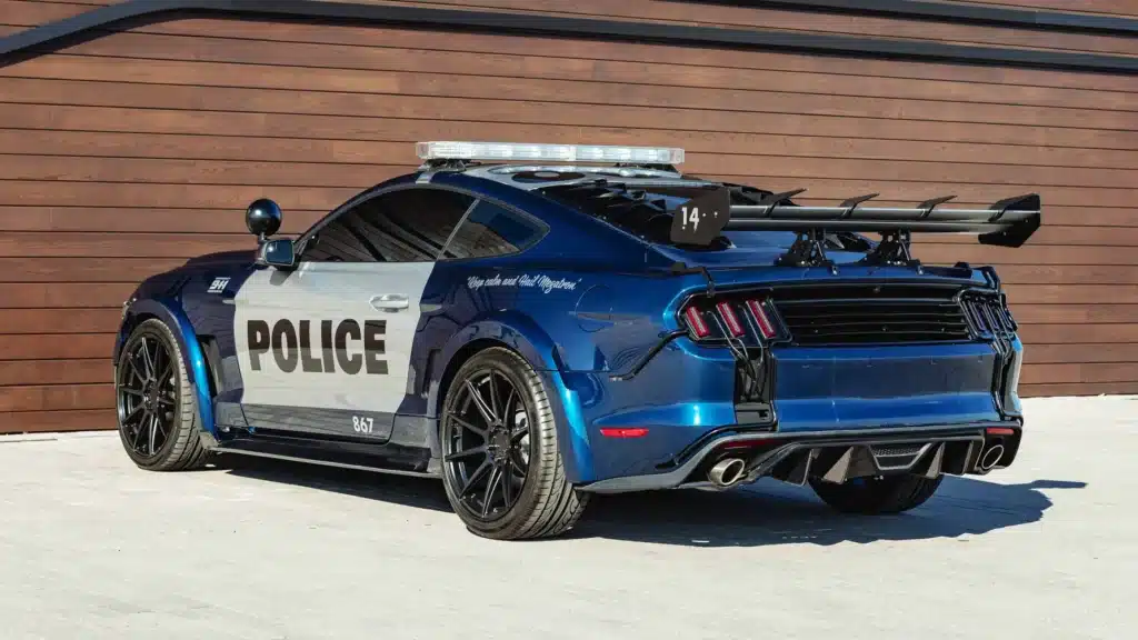 This Transformers Mustang is hitting the auction block - and it portrayed Barricade, a high-ranking Decepticon enforcer.
