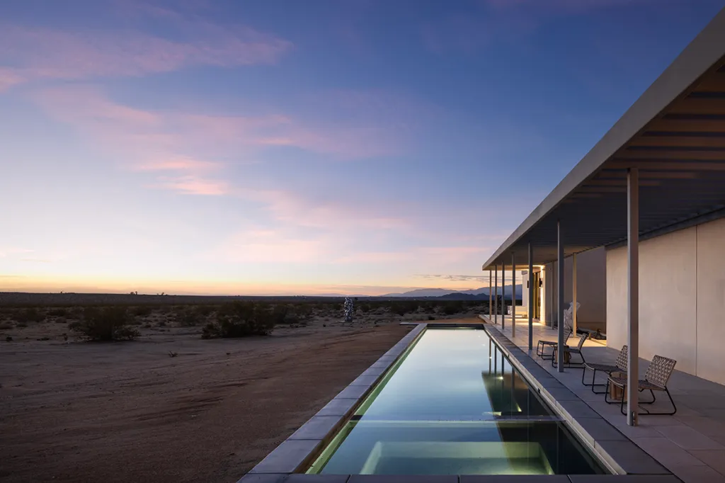 This futuristic desert mansion in California runs completely off-grid and it costs $15,000,000