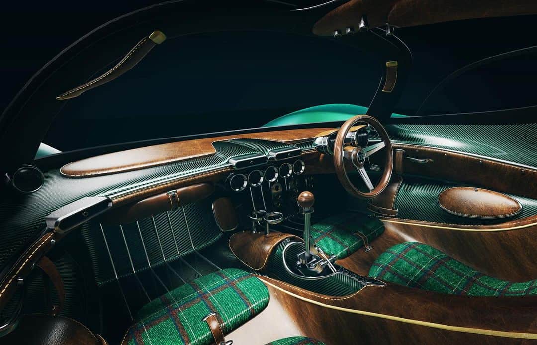 Interior of the DeTomaso concept supercar by Jowyn Wong