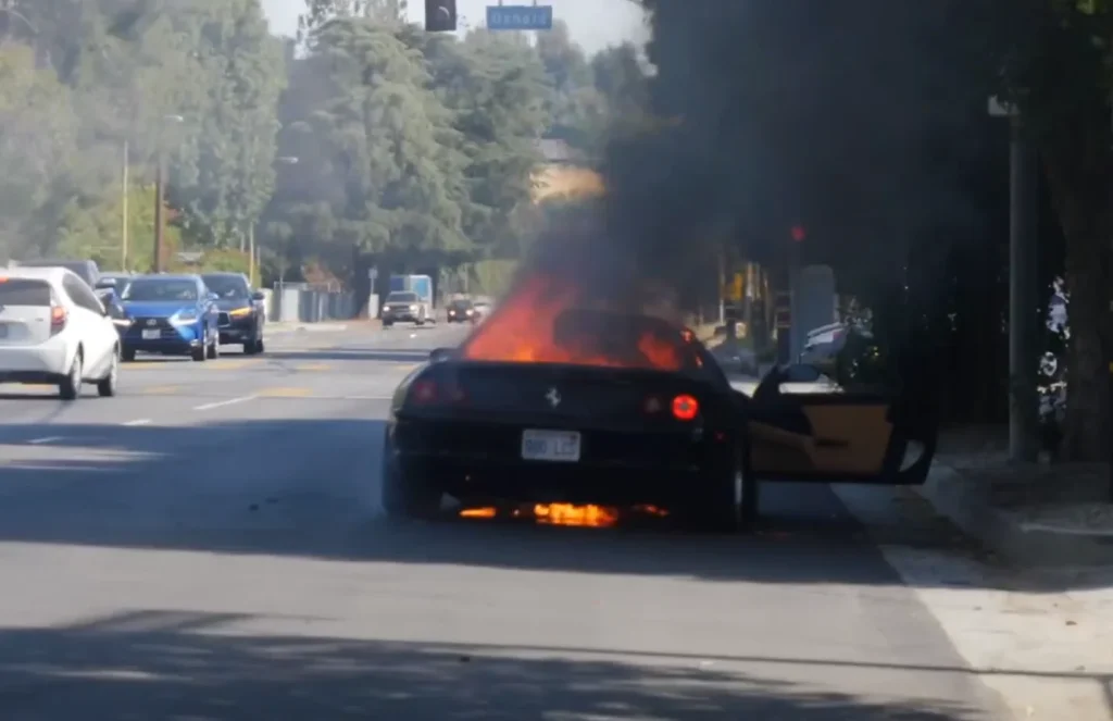 Idaho guys buy totaled F355 Spider from Tavarish and attempt to turn it into the world's first diesel Ferrari