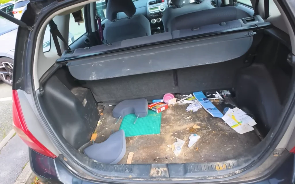 Man buys Honda Jazz for $267 and is left shocked at what he finds when he collects it