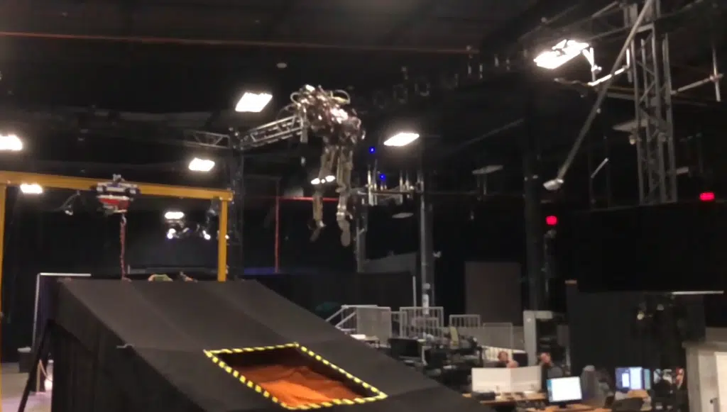 Disney’s stunt robot performs superhuman stunts