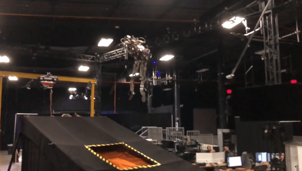 Disney’s stunt robot performs superhuman stunts