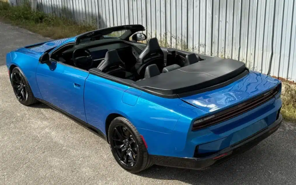 New Dodge Charger Daytona convertible in making