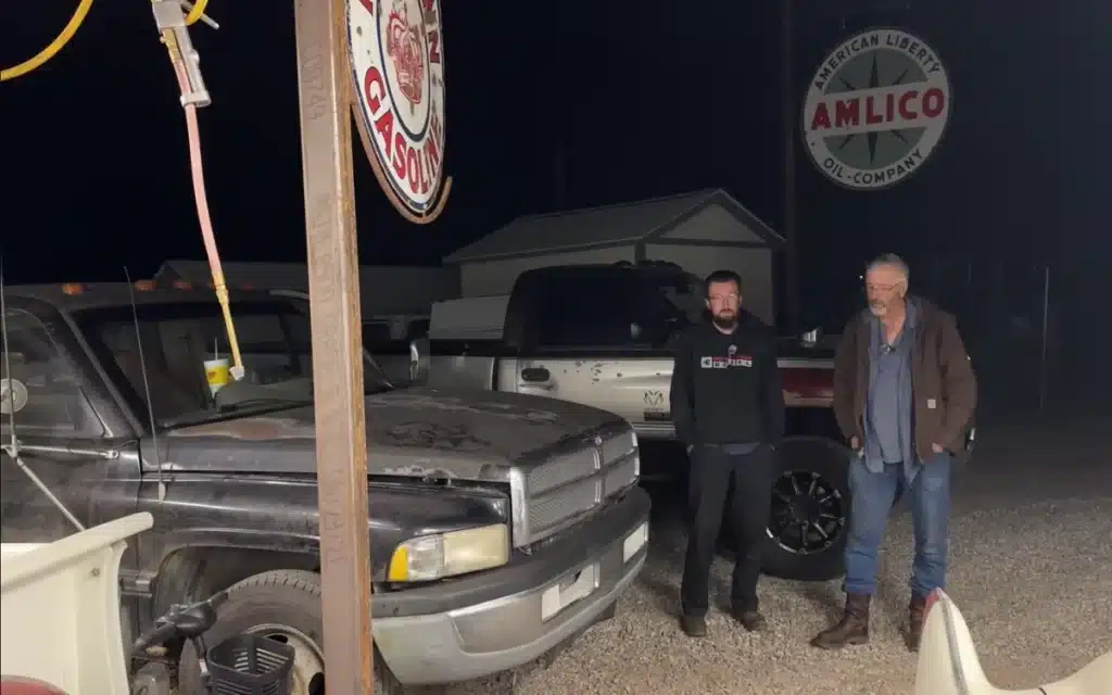 Two Dodge trucks travel from Michigan to Arizona