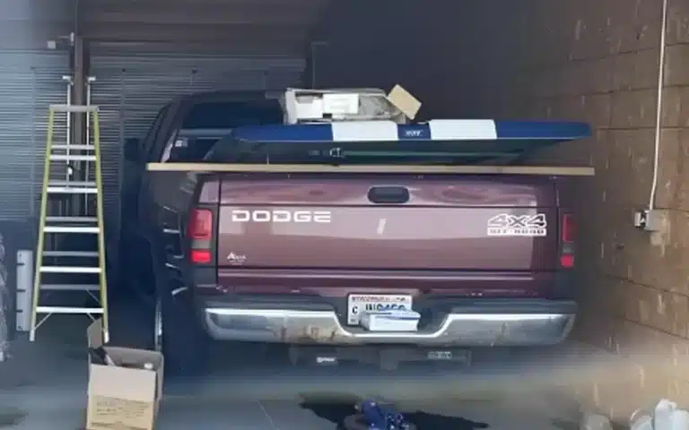 US man's heart dropped when he bought storage unit and found a Dodge Ram, but it became a beautiful tale