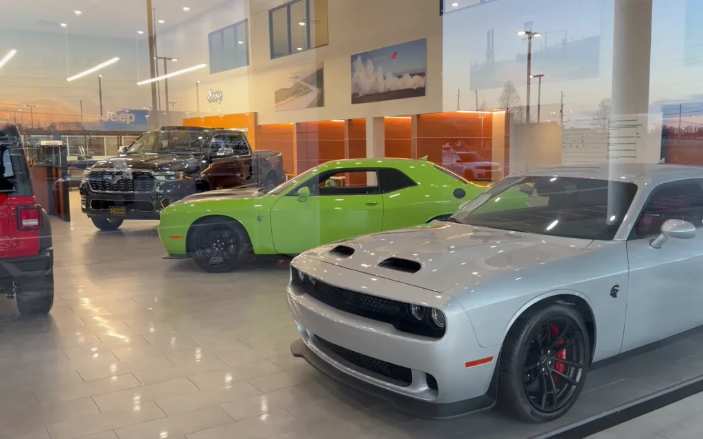 US dealership can't shift three-year-old Jeep Wranglers, Ram trucks, and Dodge Challengers, leaving them to make a big decision
