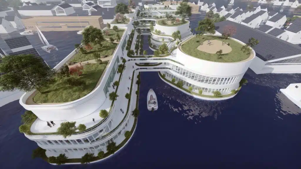 Japanese floating city will launch rockets, store data underwater, and serve as a climate-resilient hub for 10,000 people and 30,000 visitors