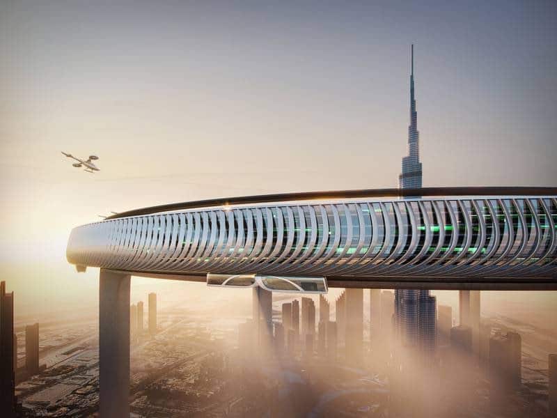 Downtown Circle concept for Dubai