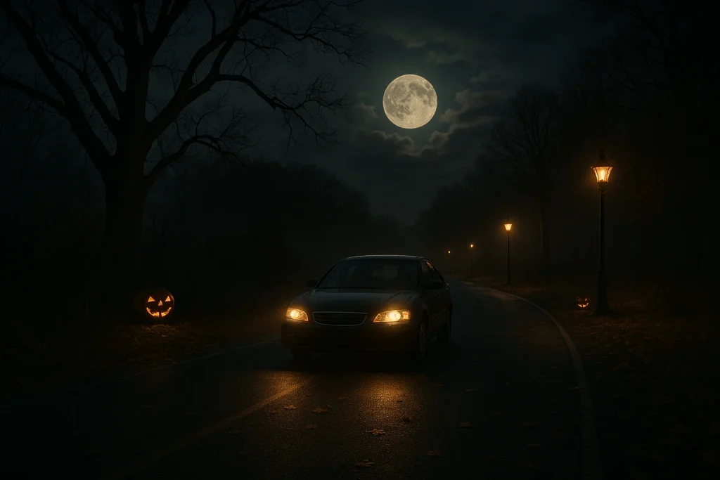 Dressing like Dracula while driving in the UK could cost you thousands, experts warns ahead of Halloween