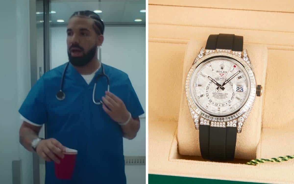 The ultra-rare Rolex that Drake wore in his latest music video is up for sale