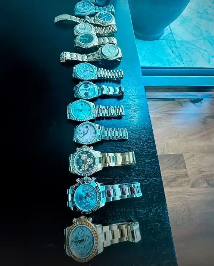 Drake Rolex watches