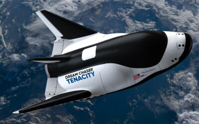 This is the Dream Chaser and it’s being developed to take tourists into space