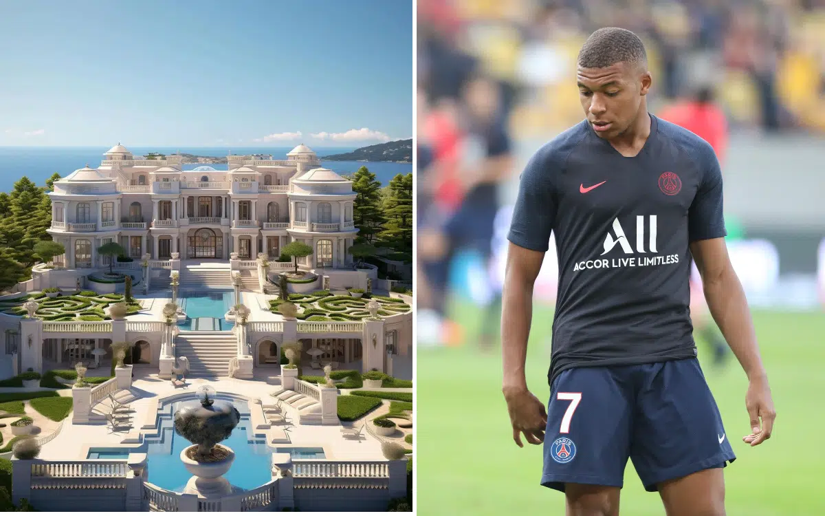 Dream French concept mansion for Kylian Mbappe is like living in a private luxurious town