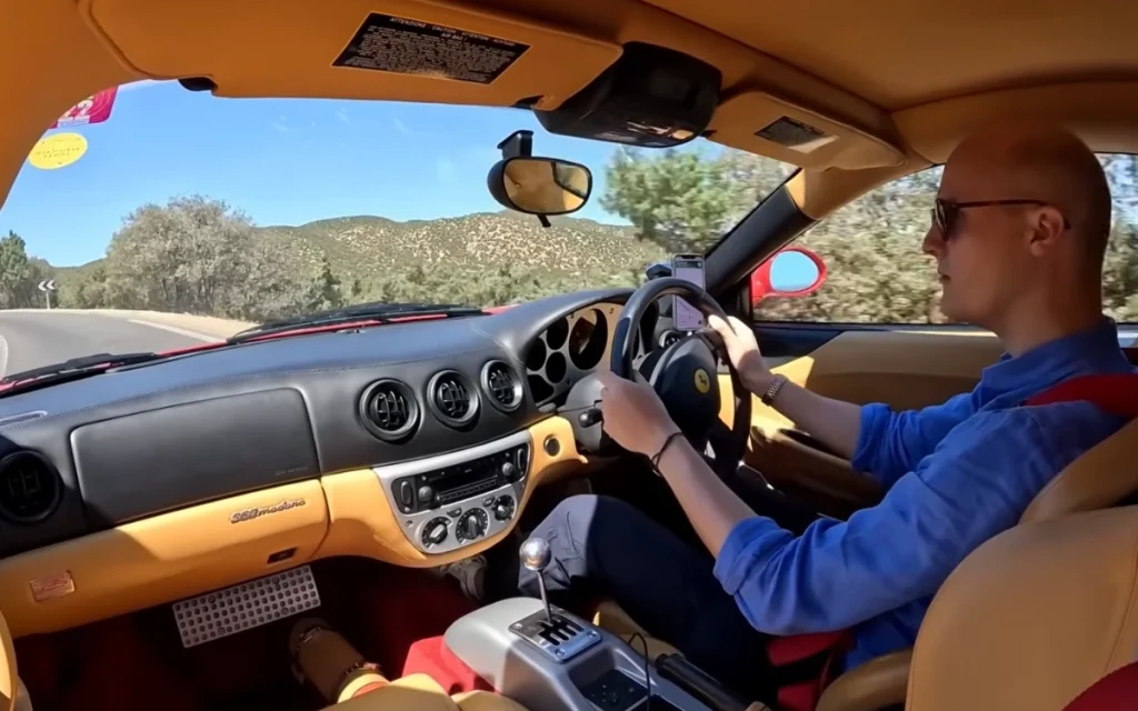 Driving a Ferrari in the desert sounds bold, but this is exactly what YouTuber Sam Fane did, driving his Ferrari 360 Modena to the Sahara.