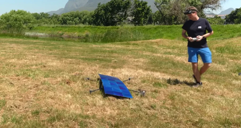 This YouTuber wanted to see if he could build a 100% solar-powered drone that could fly - and he was shocked by the result