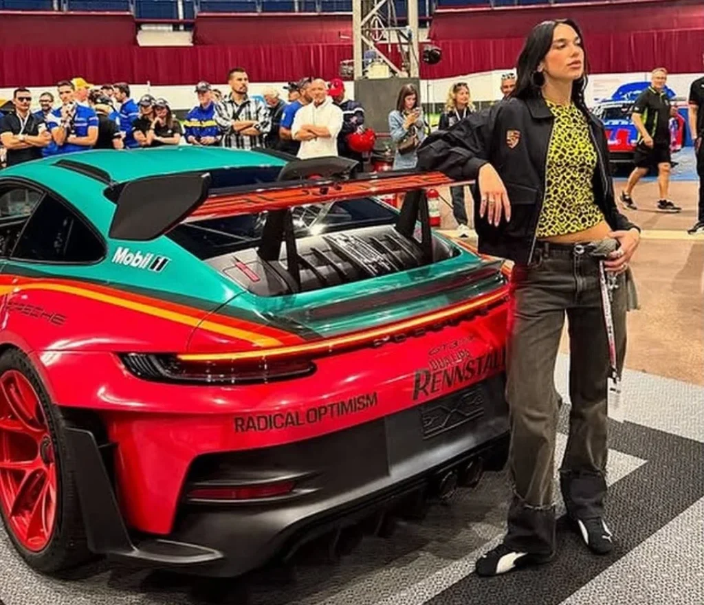 Dua Lipa F1 Monaco Grand Prix Rennstall Porsche Porsche 911 GT3 RS