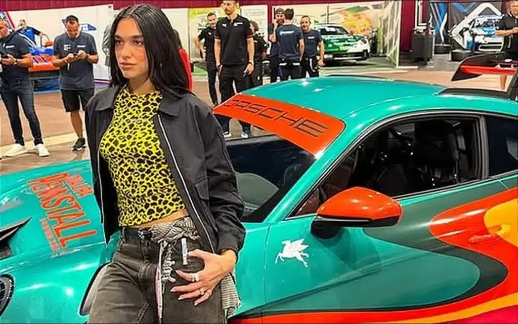 Dua Lipa F1 Monaco Grand Prix Rennstall Porsche Porsche 911 GT3 RS