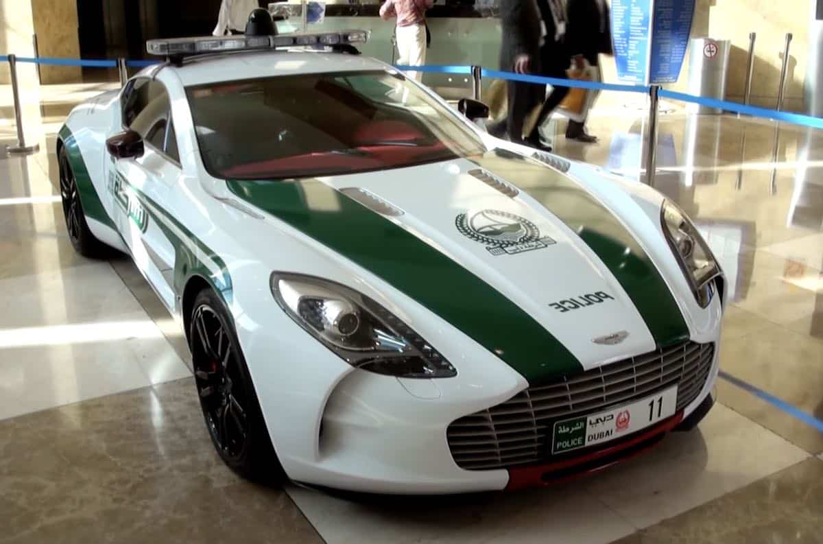 Ferraris, Lamborghinis and a BUGATTI - these are the top 10 coolest cars in Dubai's police force
