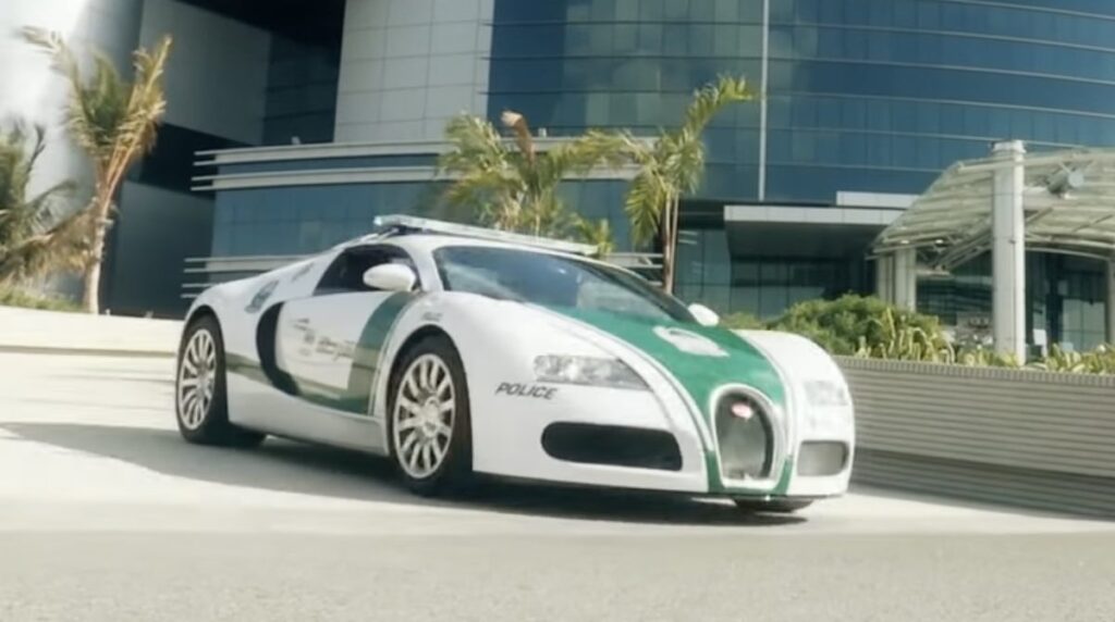 Dubai Police Bugatti Veyron